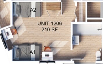 Co-Living B floor plan